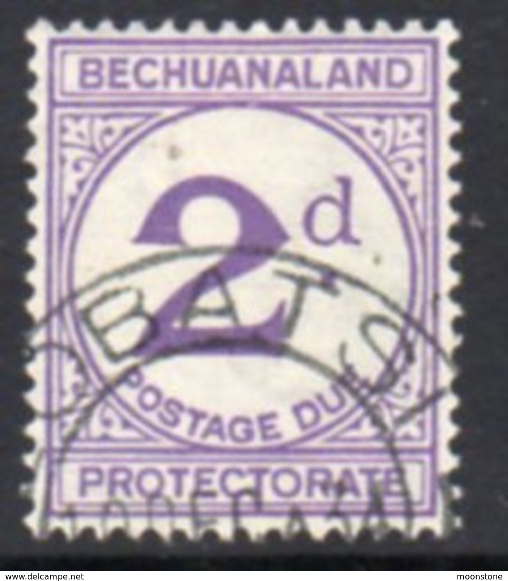 Bechuanaland Protectorate 1932-58 2d Postage Due, Used, SG D6 (BA2) - 1885-1964 Protectorat Du Bechuanaland