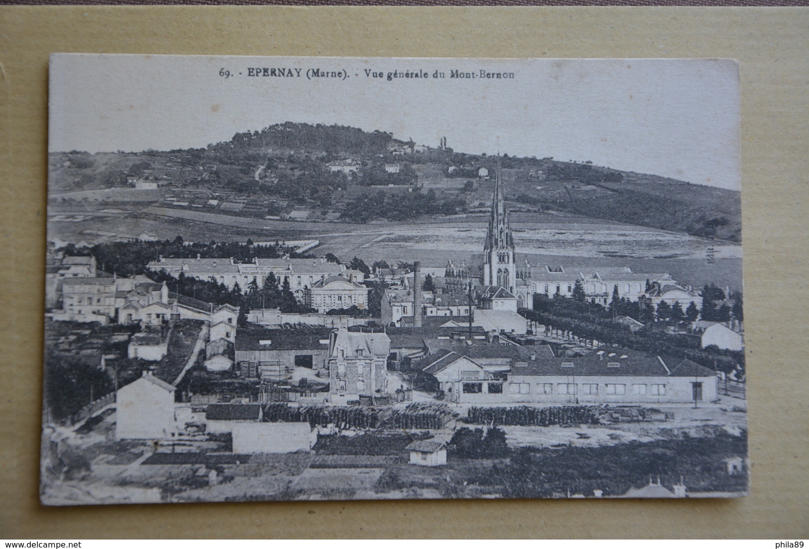 EPERNAY-vue Generale Du Mont-bernon - Epernay