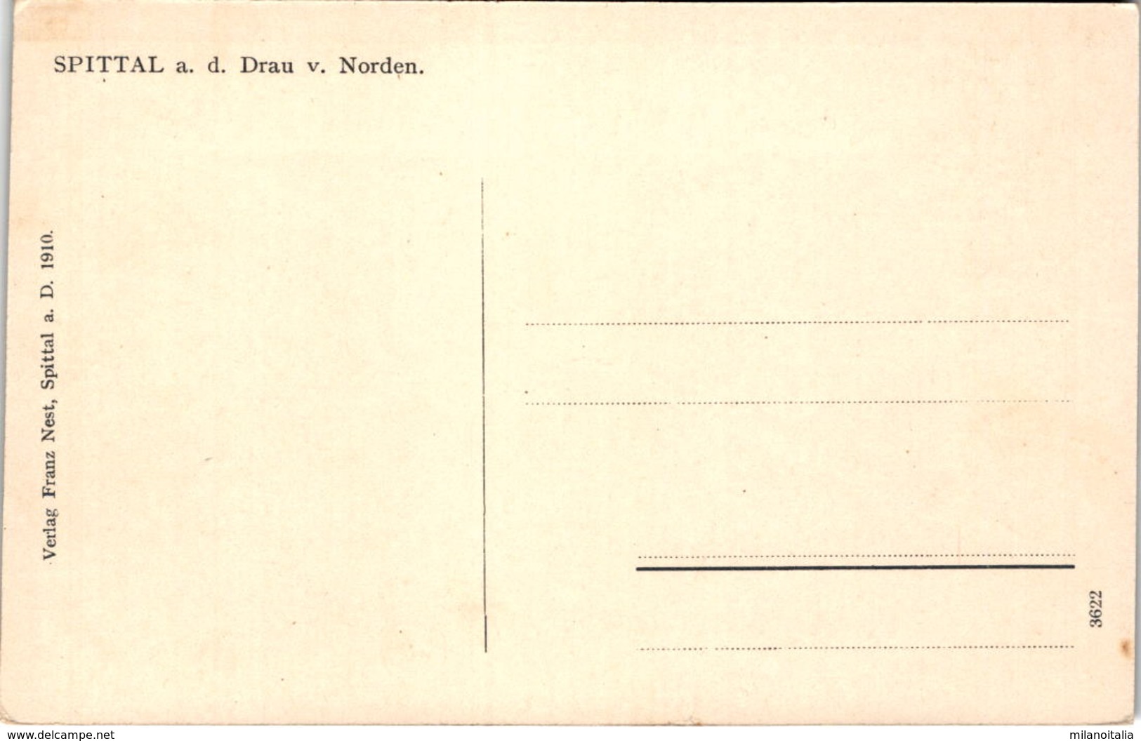 Spittal An Der Drau Von Norden * 1910 - Spittal An Der Drau
