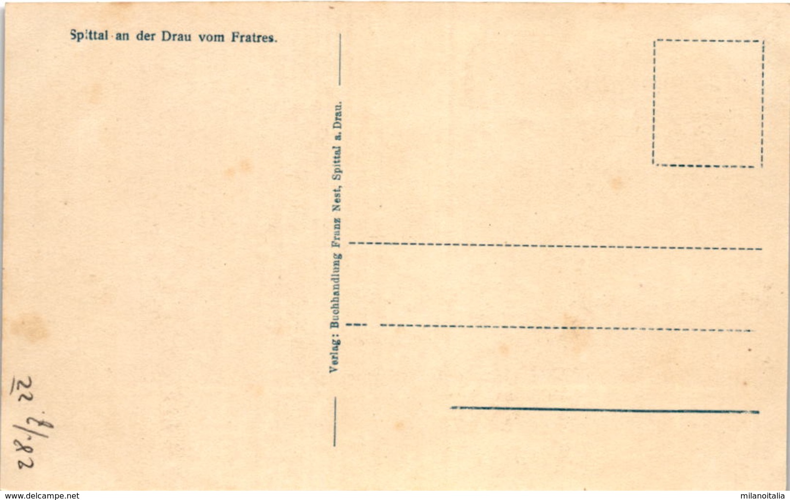 Spittal An Der Drau Vom Frates * 28. 7. 1922 - Spittal An Der Drau