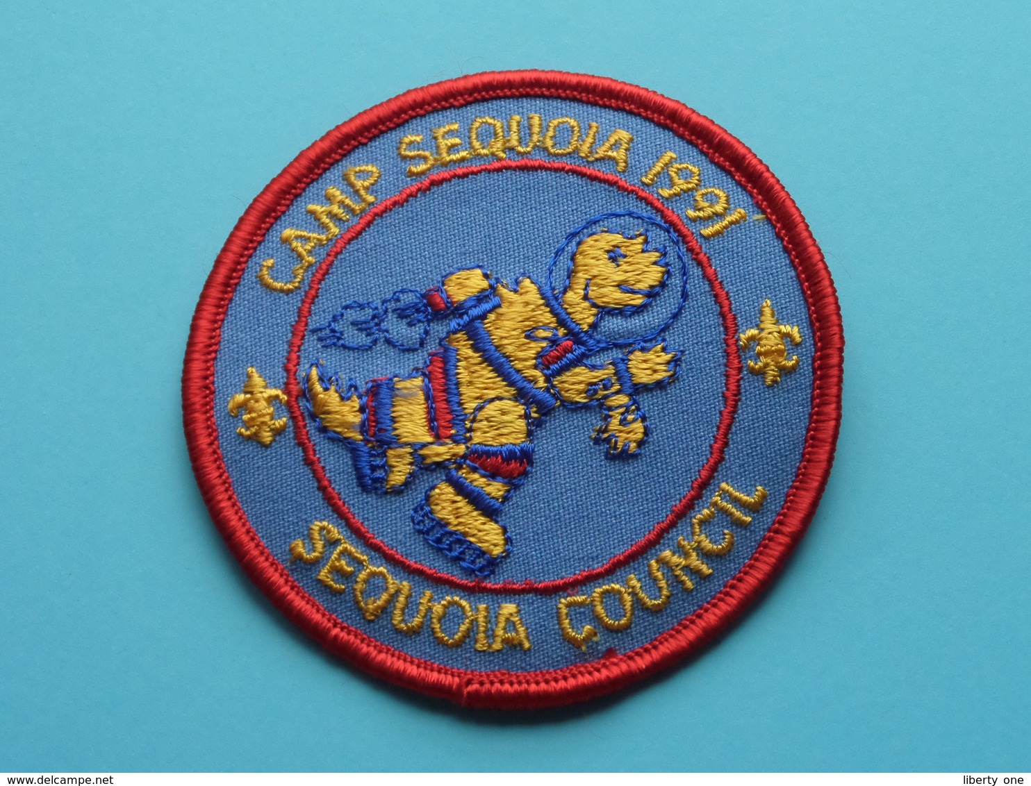 CAMP SEQUOIA 1991 ( Sequoia Council ) Zie Foto Voor Detail ! - Scouting