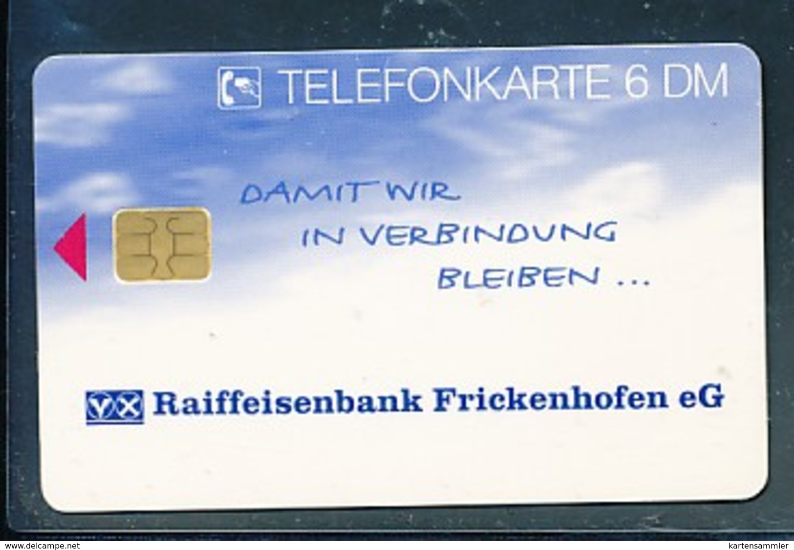 GERMANY Telefonkarte O 1945 95 Raiffeisenbank Frickenhofen EG - Auflage  39 300 Stück - Siehe Scan -15588 - O-Reeksen : Klantenreeksen