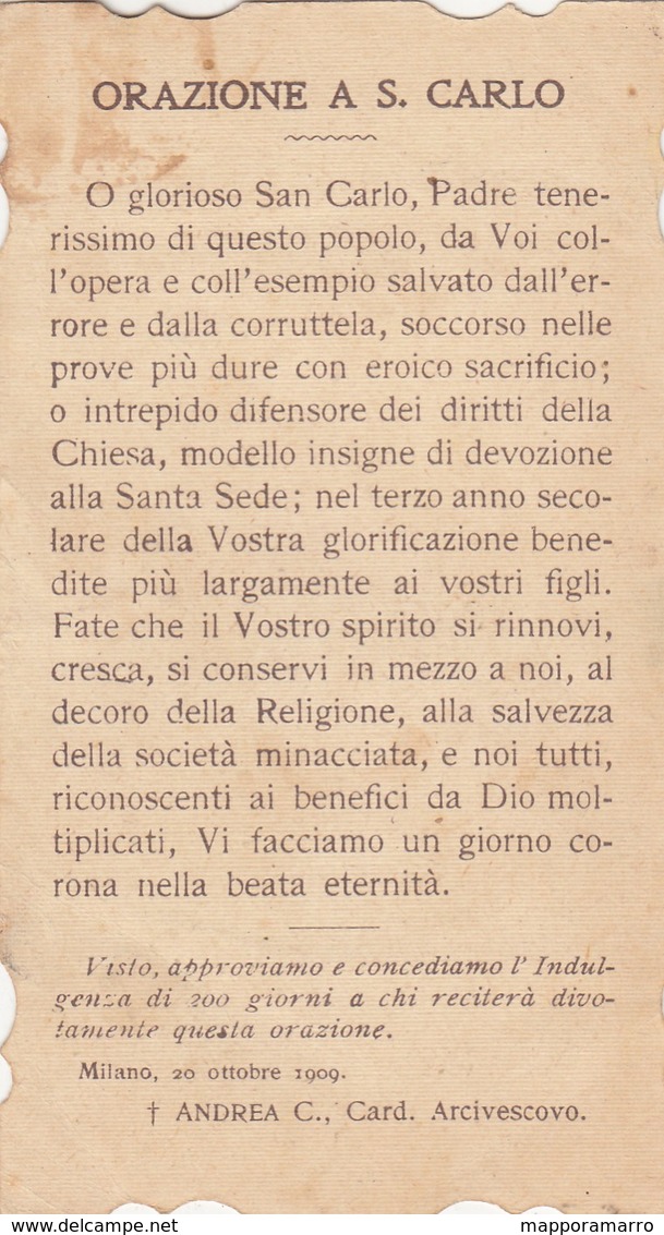 SANTINO - SAN CARLO BORROMEO- - Santini