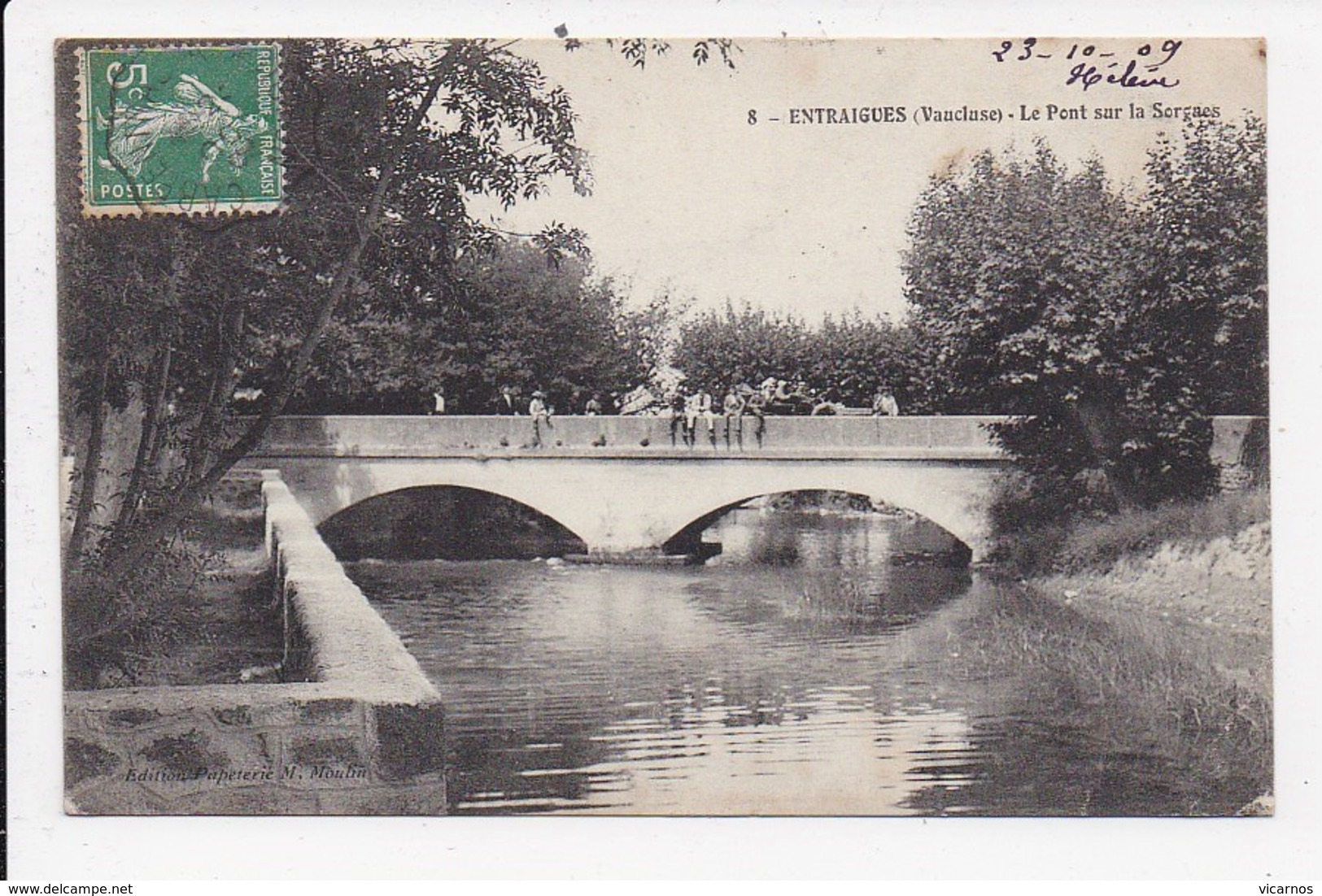 CPA 84 ENTRAIGUES Le Pont Sur La Sorgue - Entraigue Sur Sorgue