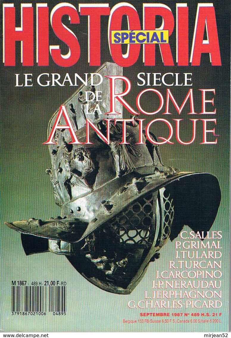 Historia - N°hs 489 - Rome Antique - Rome Antique - Histoire