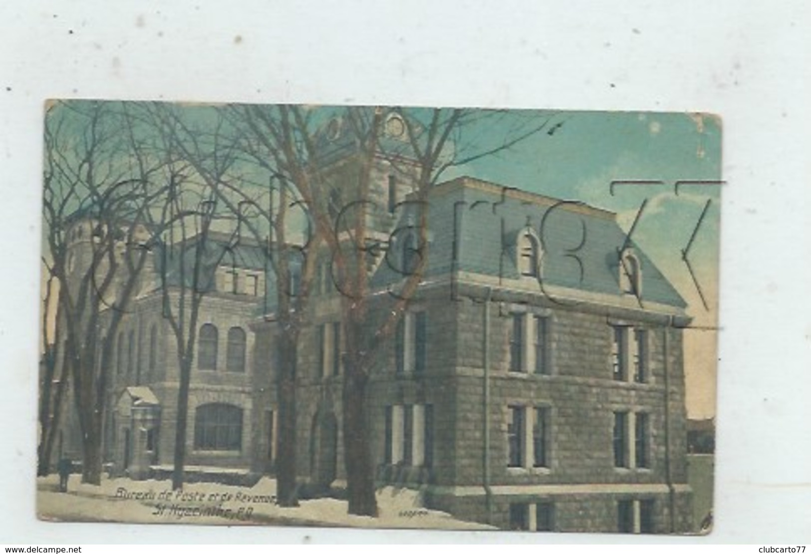 Saint-Hyacinthe (Canada, Québec) : Bureau De Poste Et De Revenue En 1918 PF. - St. Hyacinthe