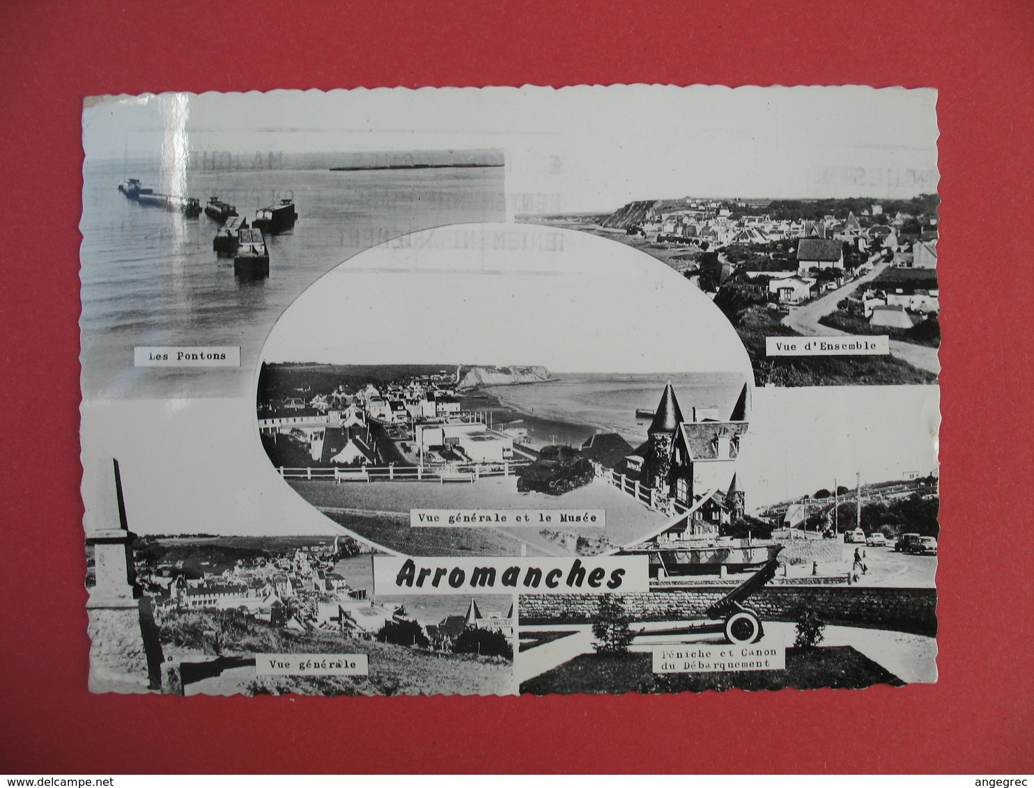 Carte Arromanches Exposition Permanente Du Débarquement  Cachet Calvados 1965 - Expositions