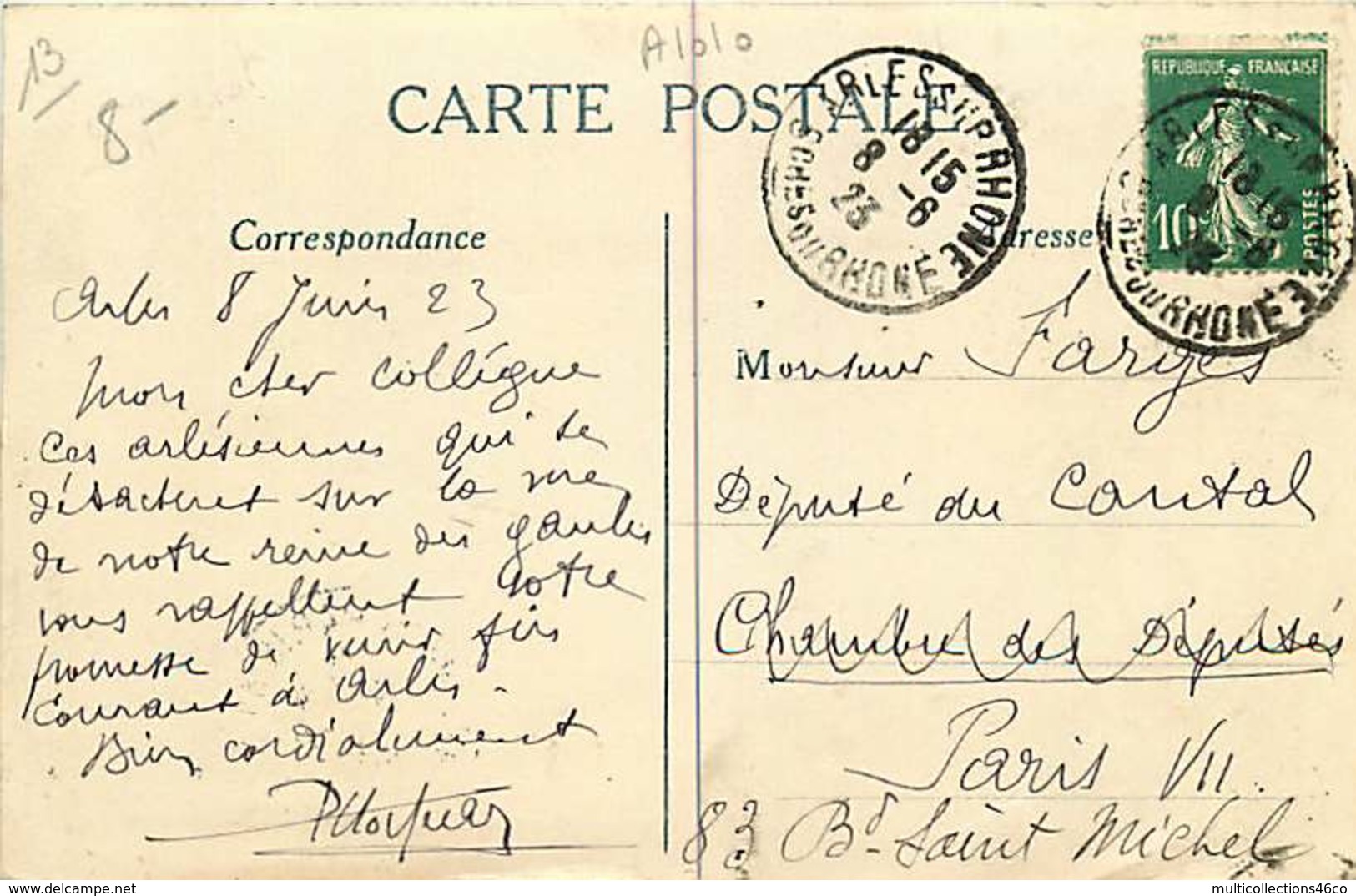 190319A - 13 ARLES GRANDES FETES DES 29 30 JUIN 1er Et 2 JUILLET 1923 Illustrateur LEO LELEE - MISTRAL - Arles
