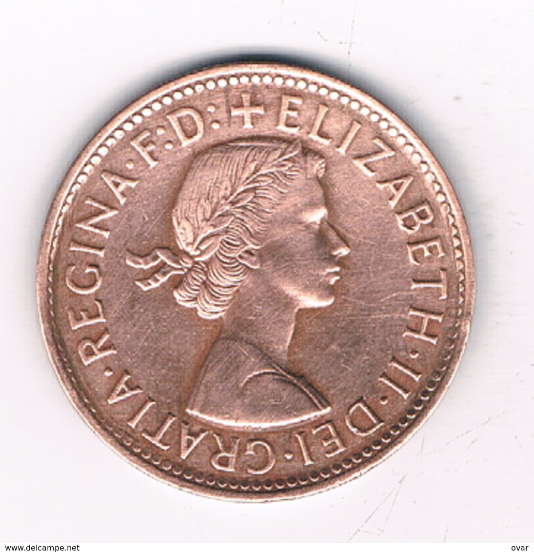 HALF PENNY 1961 AUSTRALIE /2410/ - ½ Penny