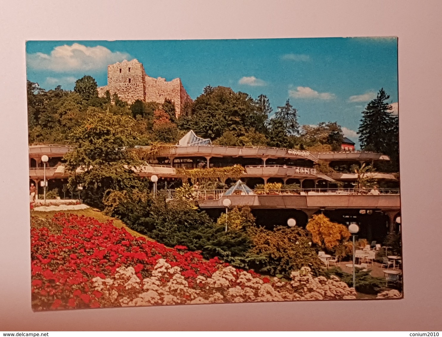 Badenweiler, Kurhaus, Burgruine ( Gelaufen 1983); H14 - Badenweiler