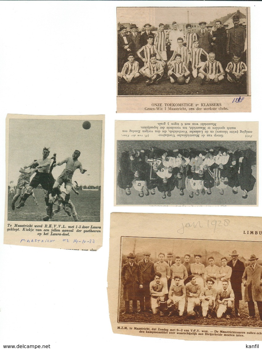 Knipsels: Voetbal In Maastricht, 1920-1930 - Sport