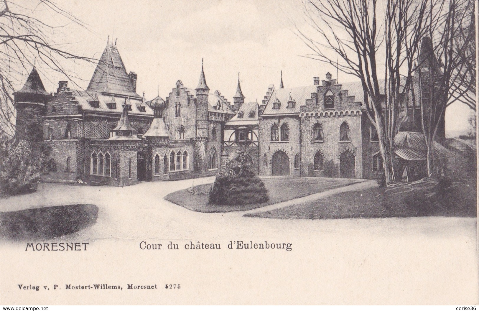 Moresnet Cour Du Château D'Eulenbourg - Plombières