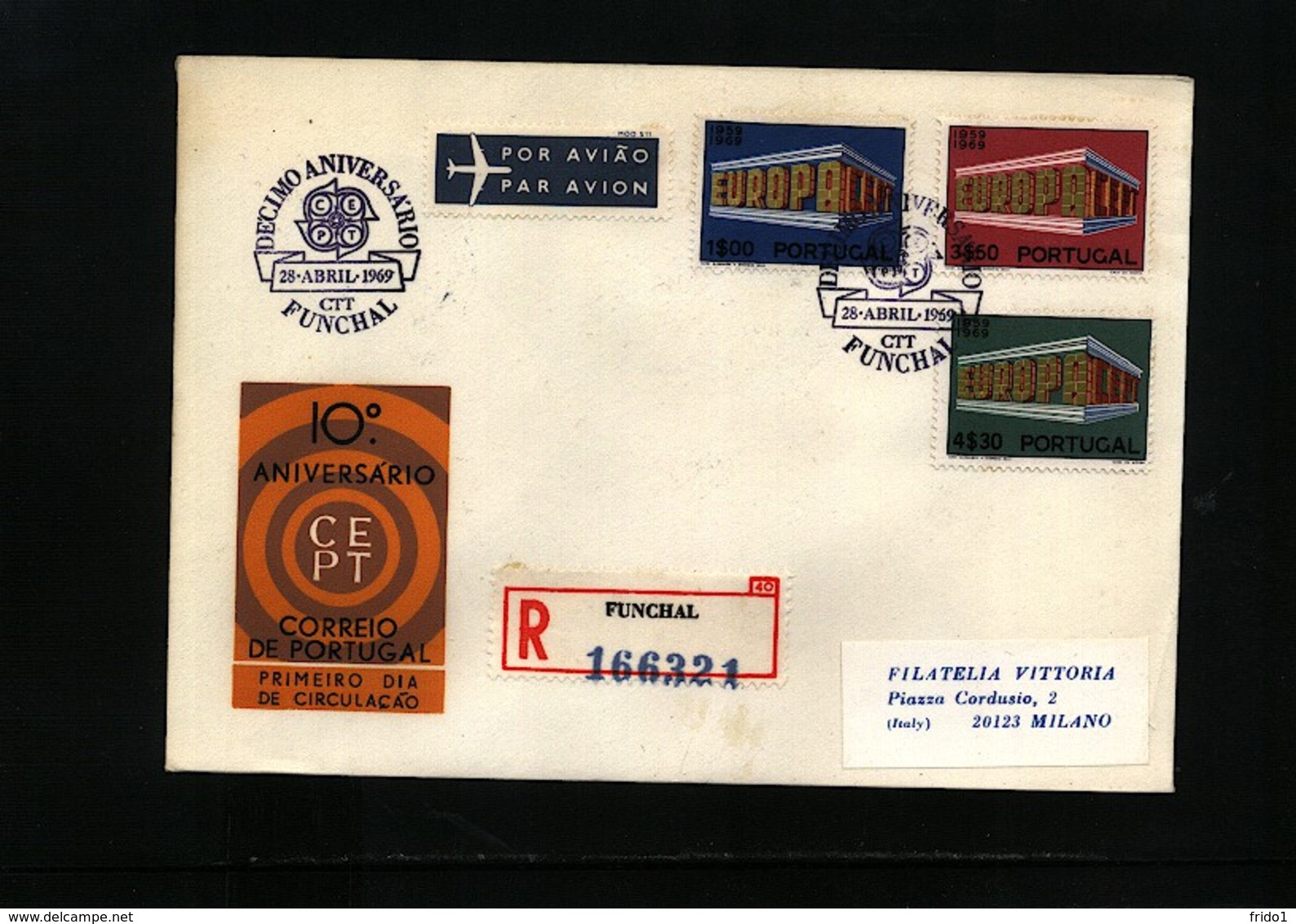 Portugal 1969 Europa Cept FDC - 1969