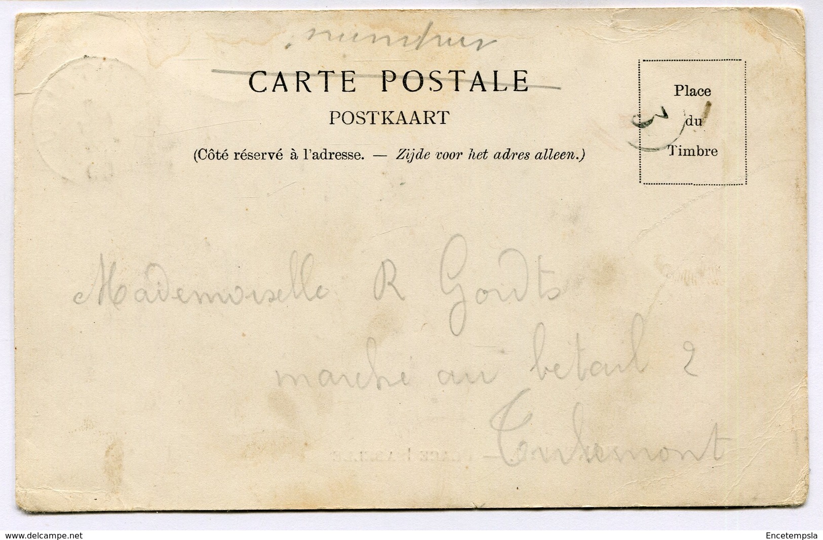 CPA - Carte Postale - Belgique - Montaigu - Place Isabelle - 1900 (M7837) - Scherpenheuvel-Zichem