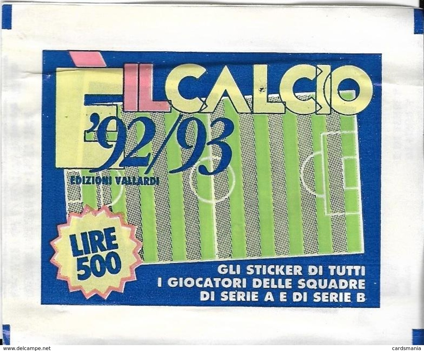 BUSTINA CALCIATORI E' IL CALCIO 92/93 ED. VALLARDI SIGILLATA PIENA - Altri & Non Classificati