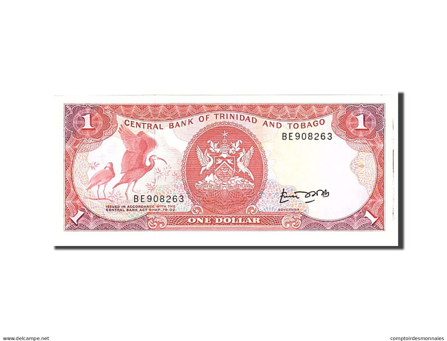 Billet, Trinidad And Tobago, 1 Dollar, 1977, Undated, KM:30a, NEUF - Trinidad Y Tobago