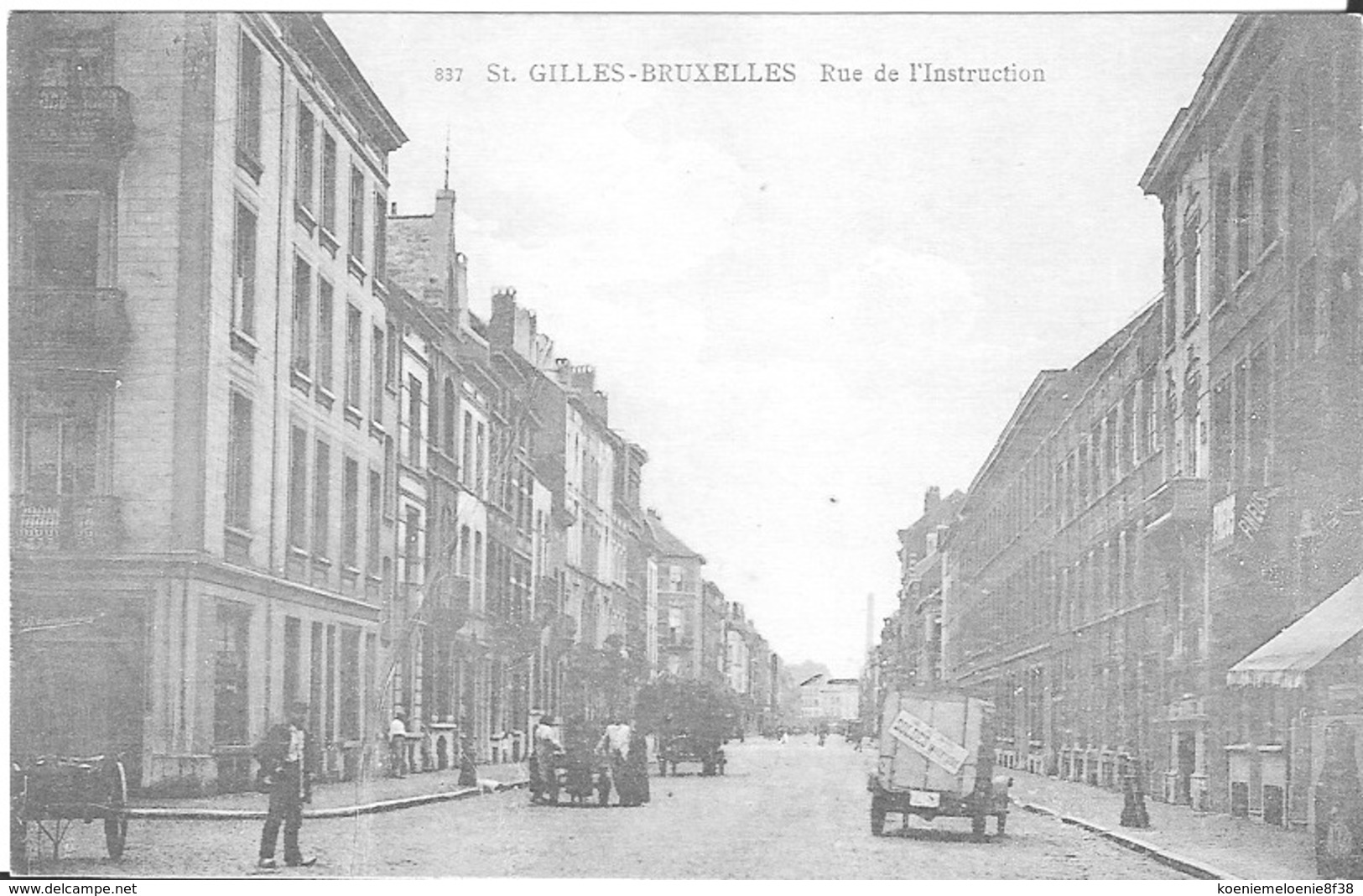 SINT-GILLIS - RUE DE L'INSTRUCTION - Autres & Non Classés