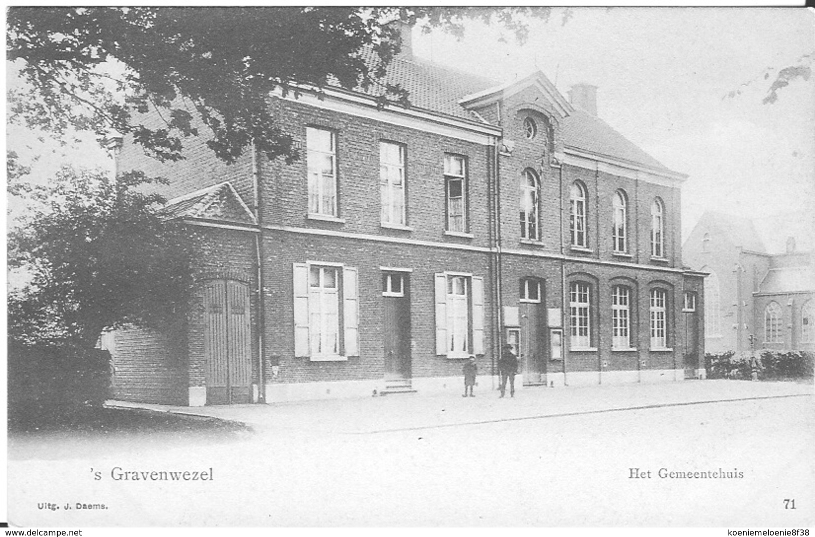 'S GRAVENWEZEL  - HET GEMEENTEHUIS - Autres & Non Classés