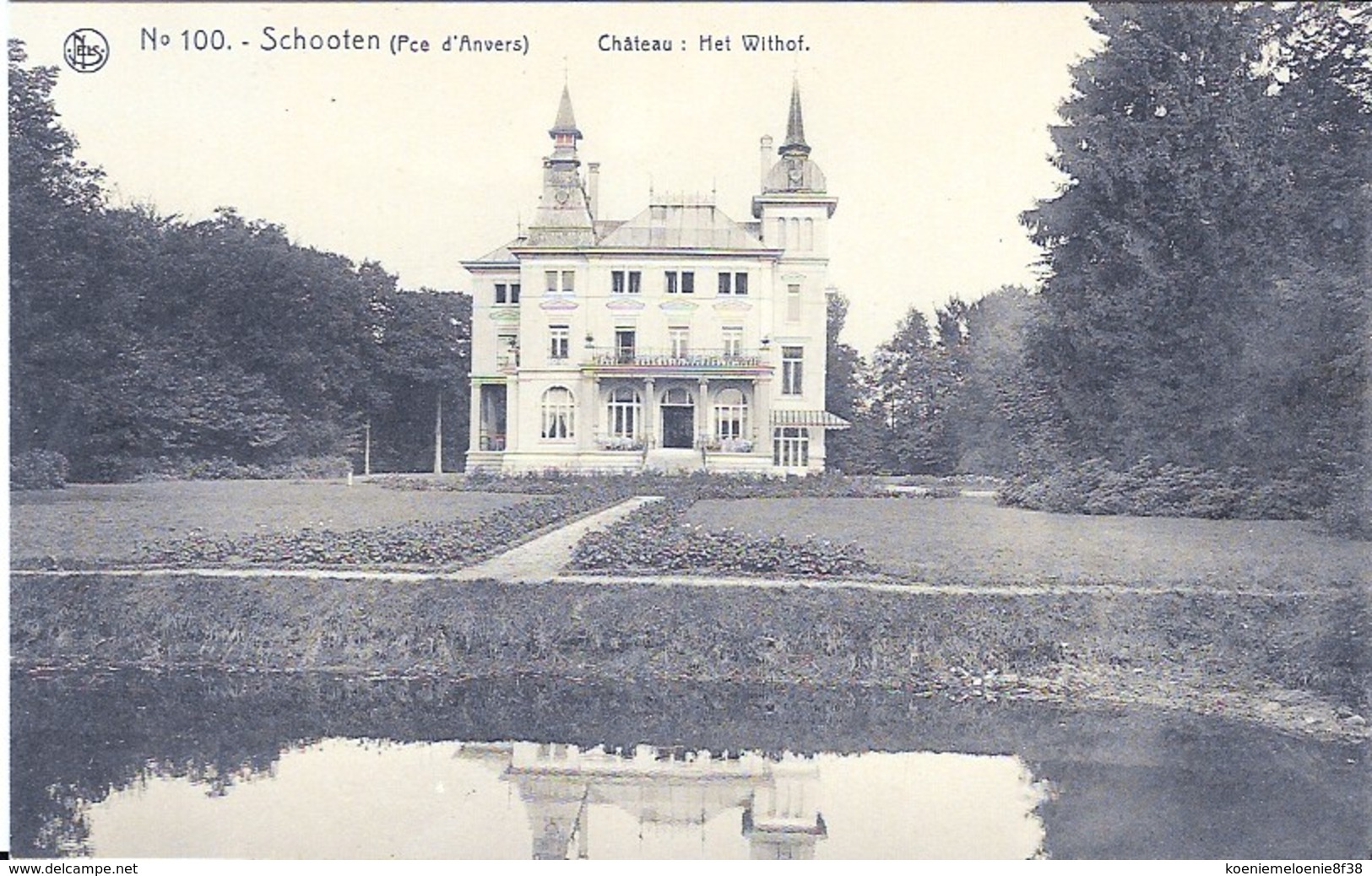 SCHOTEN - CHATEAU HET WITHOF - Andere & Zonder Classificatie