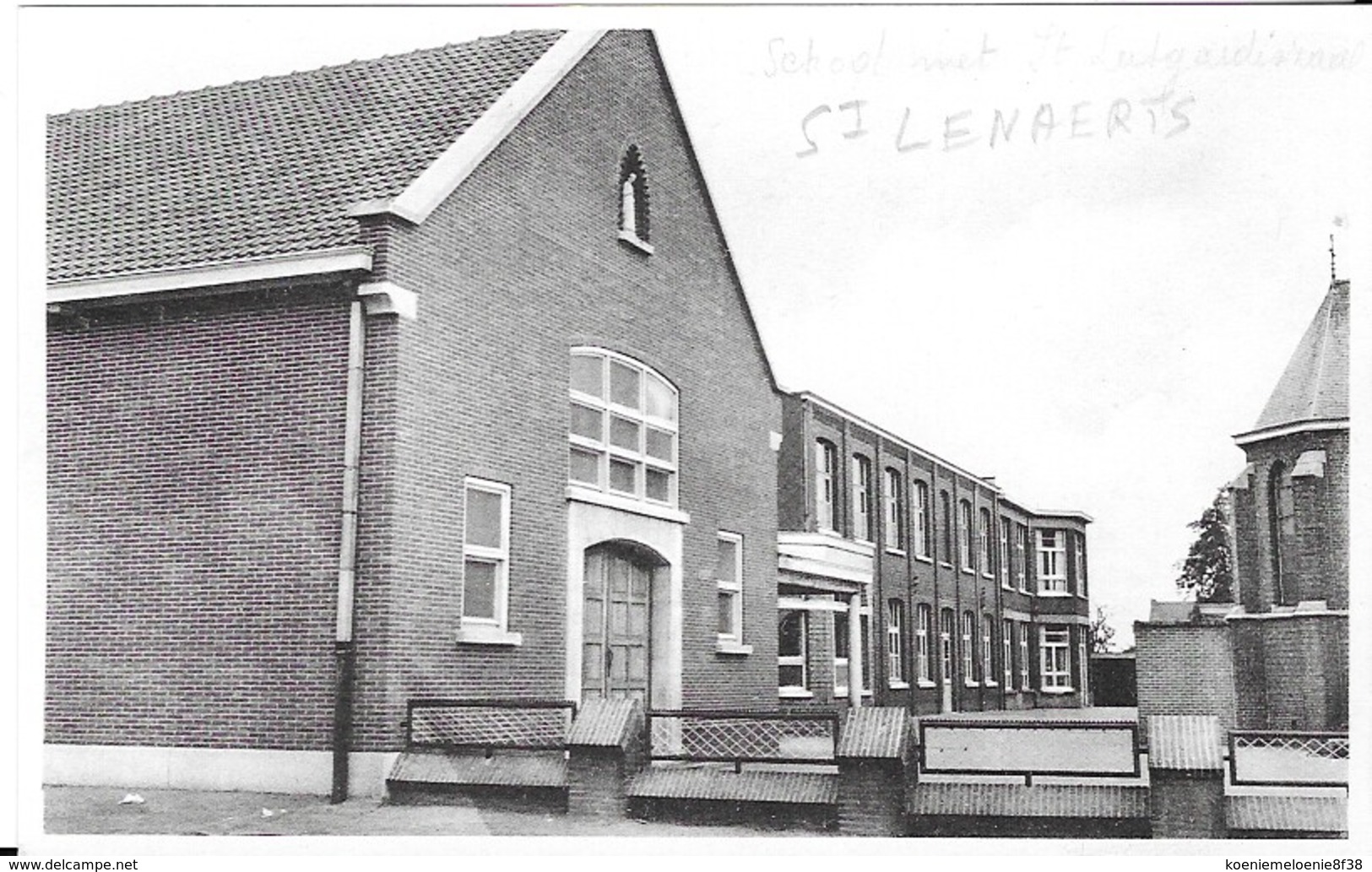 ST-LENAERTS - SCHOOL MET ST-LUDGARDISZAAL - Andere & Zonder Classificatie