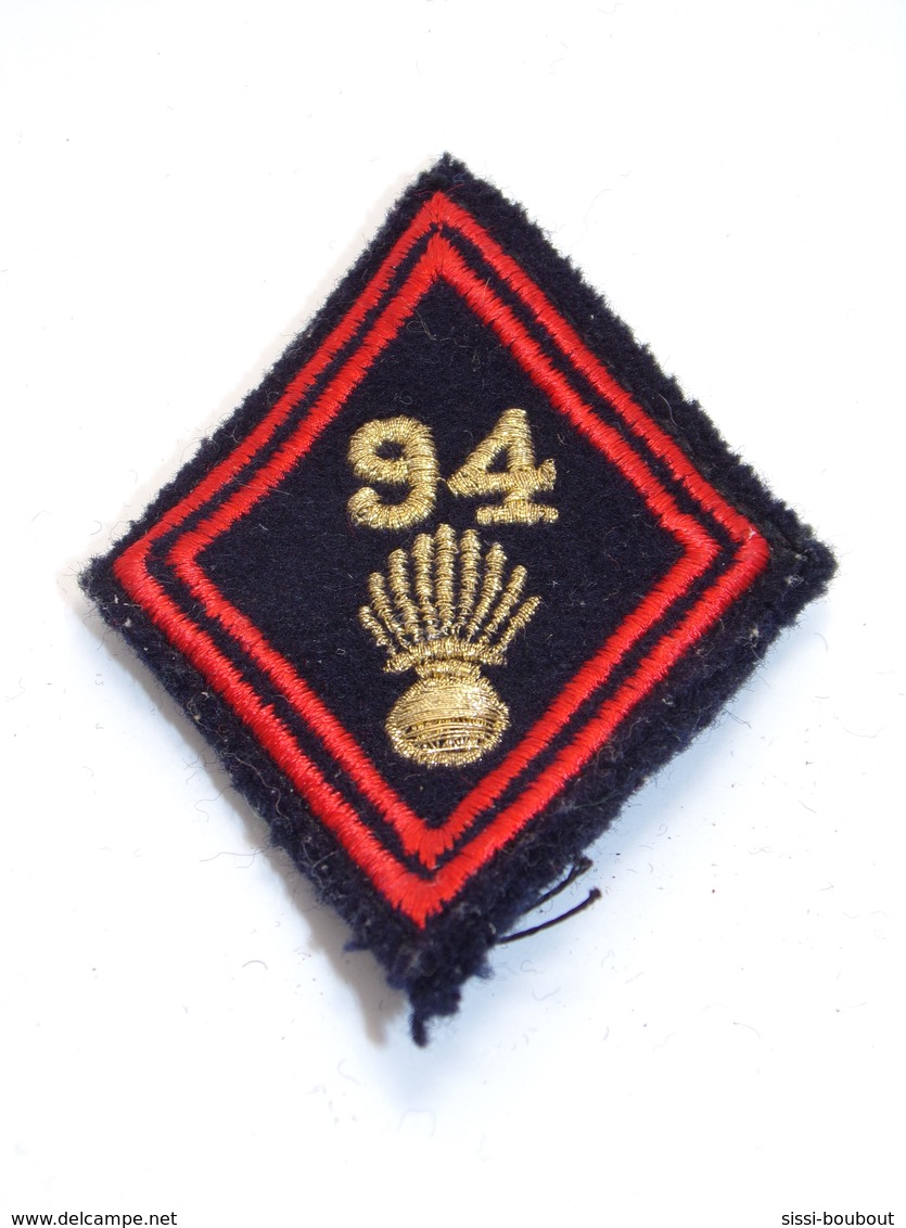 Ecusson Militaire Tissu/Patch - 94ème Régiment D'Infanterie - Military Badges P.V. - Ecussons Tissu