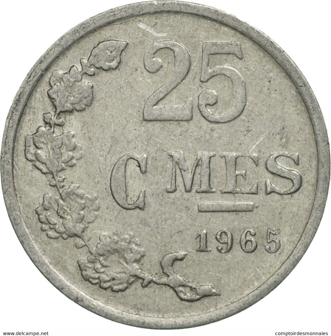 Monnaie, Luxembourg, Jean, 25 Centimes, 1965, SPL, Aluminium, KM:45a.1 - Luxembourg