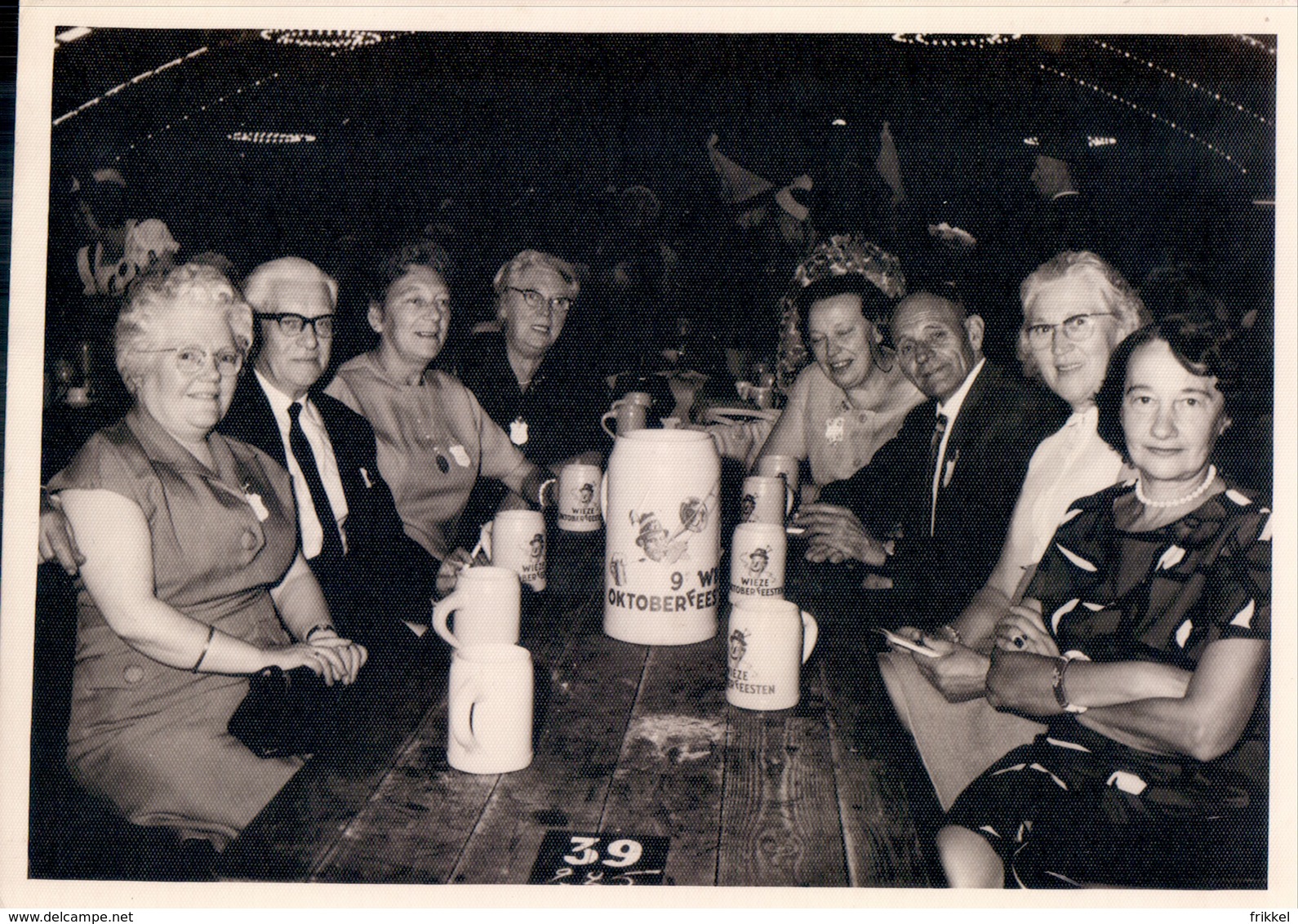 Fotokaart Carte Photo (10 X 14,5 Cm) Wieze Oktoberfeesten 1964 - Lebbeke