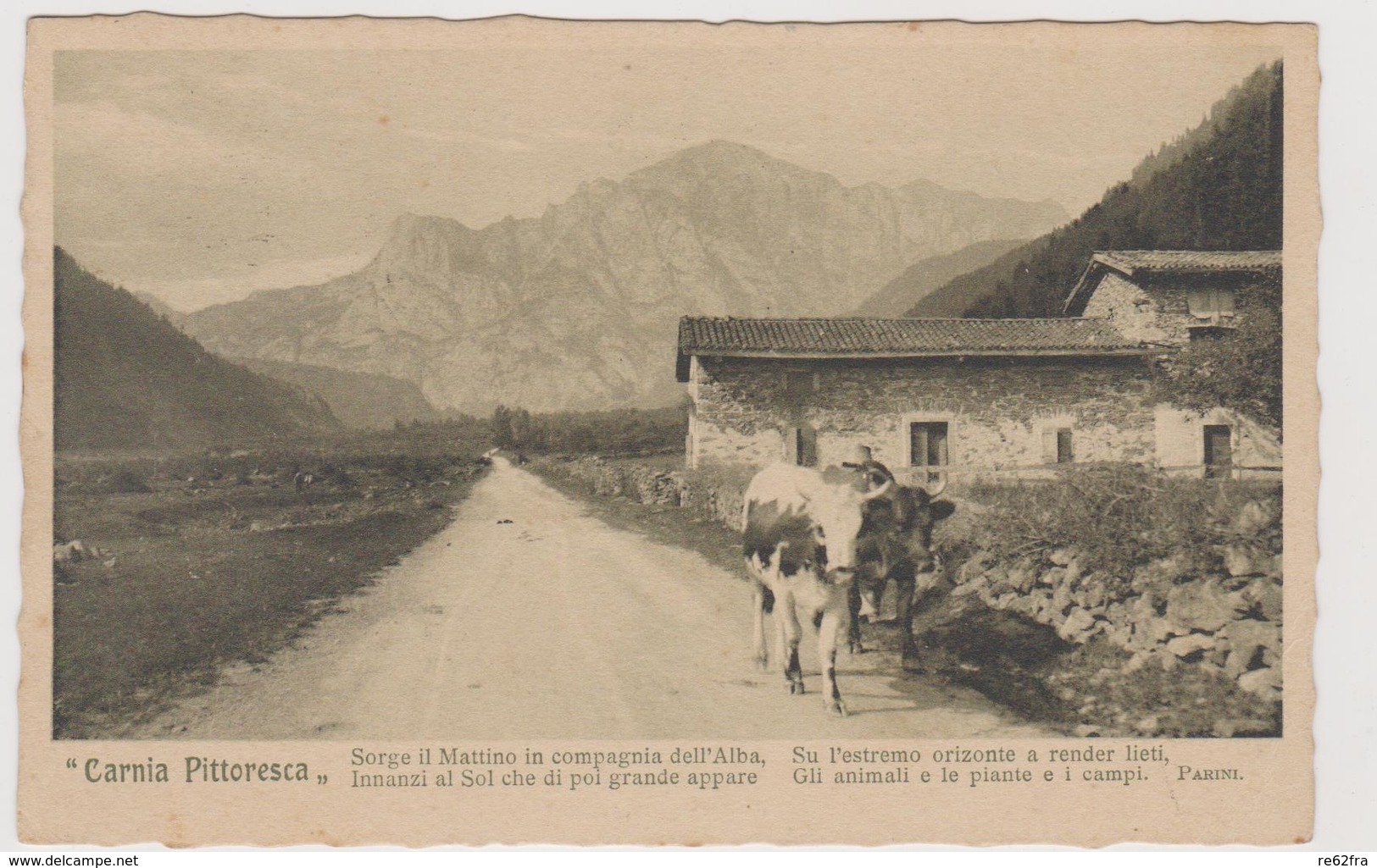 CARNIA, Friuli  - F.p. - Anni '1910 - Altri & Non Classificati