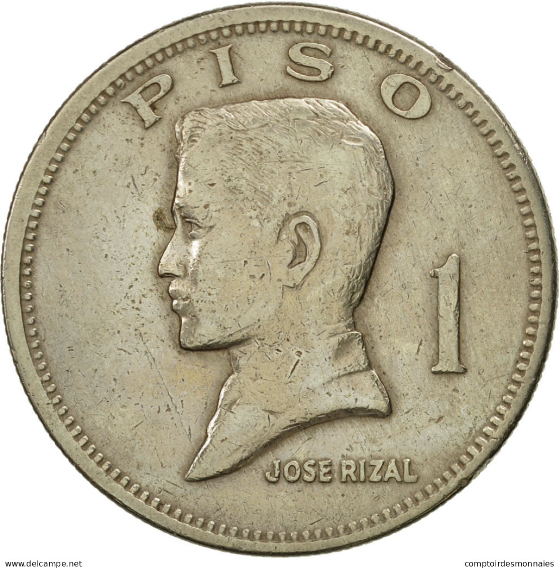 Monnaie, Philippines, Piso, 1972, TTB, Copper-Nickel-Zinc, KM:203 - Philippines