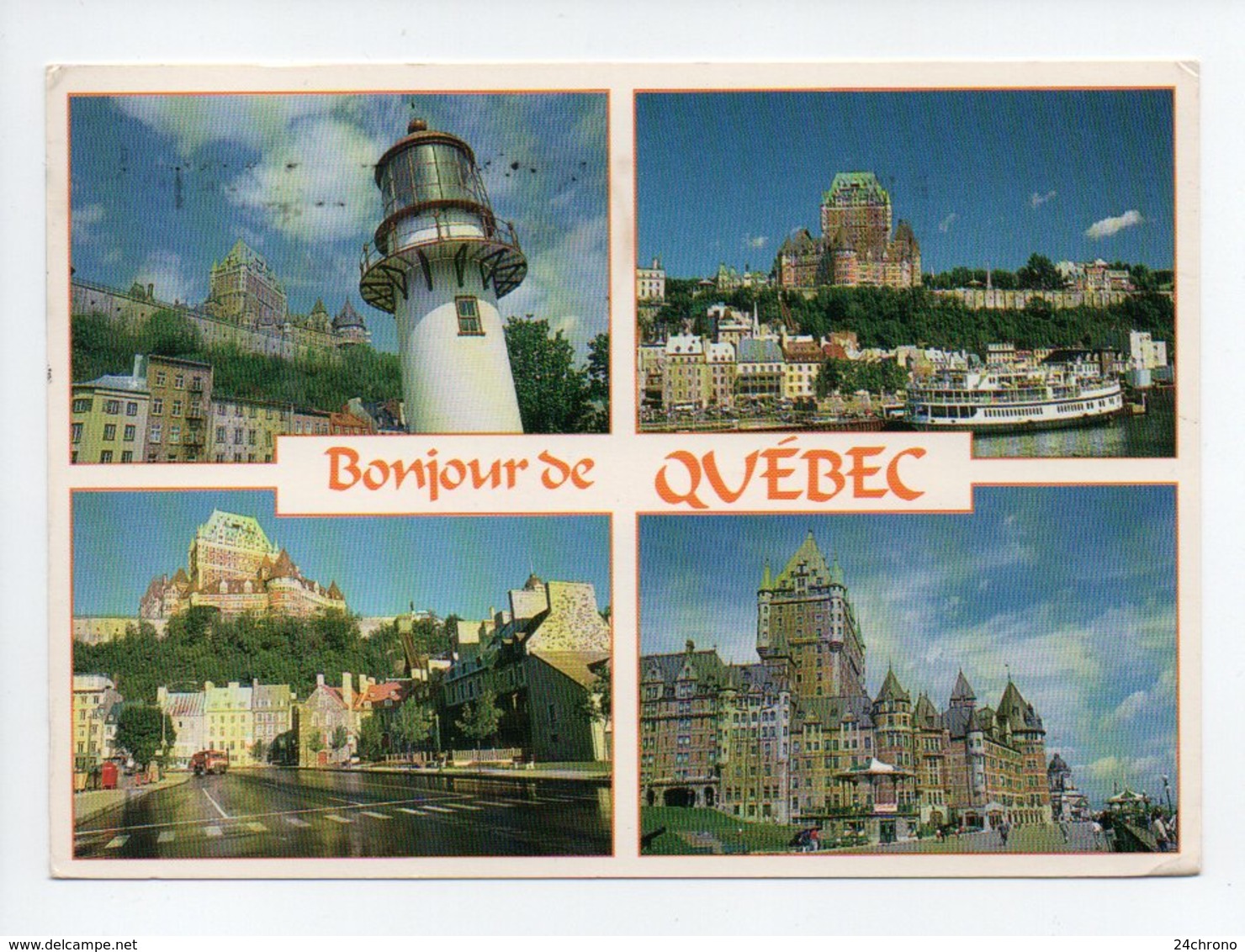 Canada: Quebec, Multi Vues, Phare (19-520) - Québec - La Citadelle