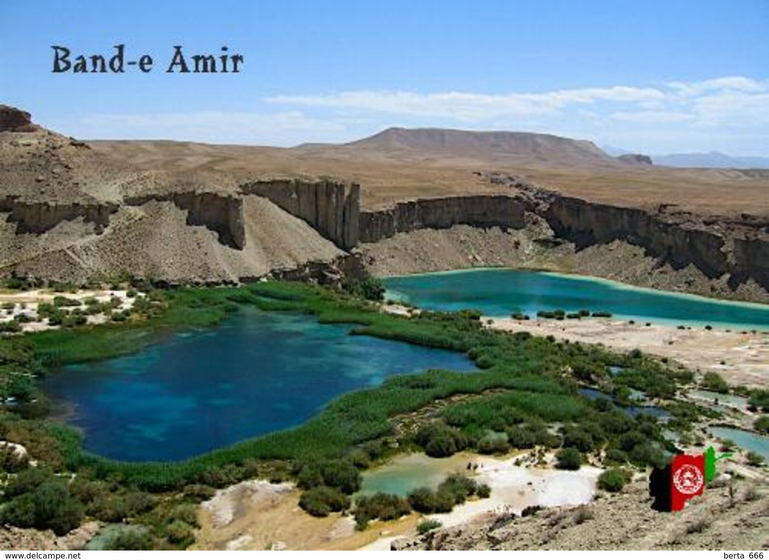Afghanistan Band-e Amir Landscape New Postcard - Afghanistan