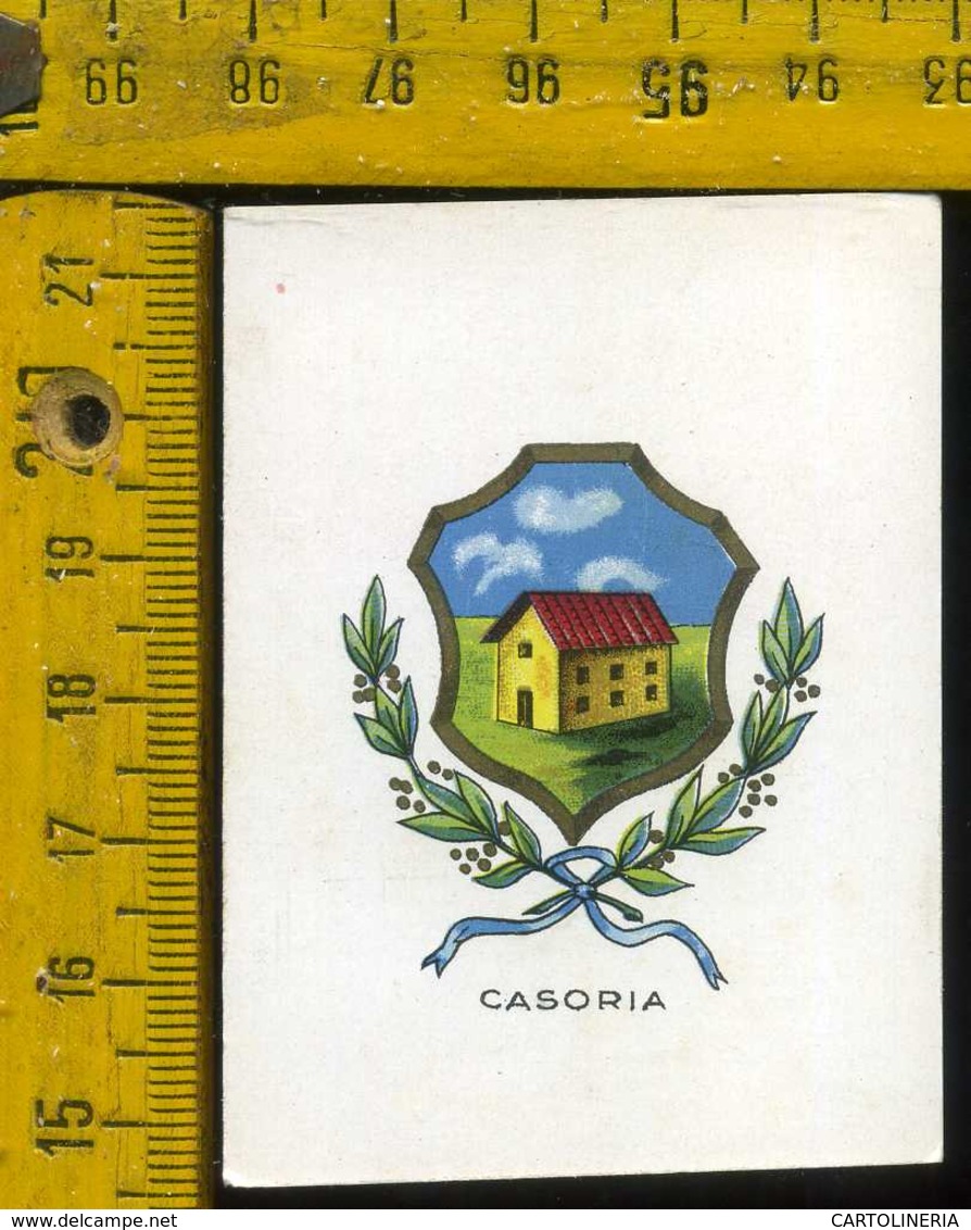 Figurina Brioschi Araldica Stemmi Città Italiane Serie 5 N° 76 Casoria - Altri & Non Classificati