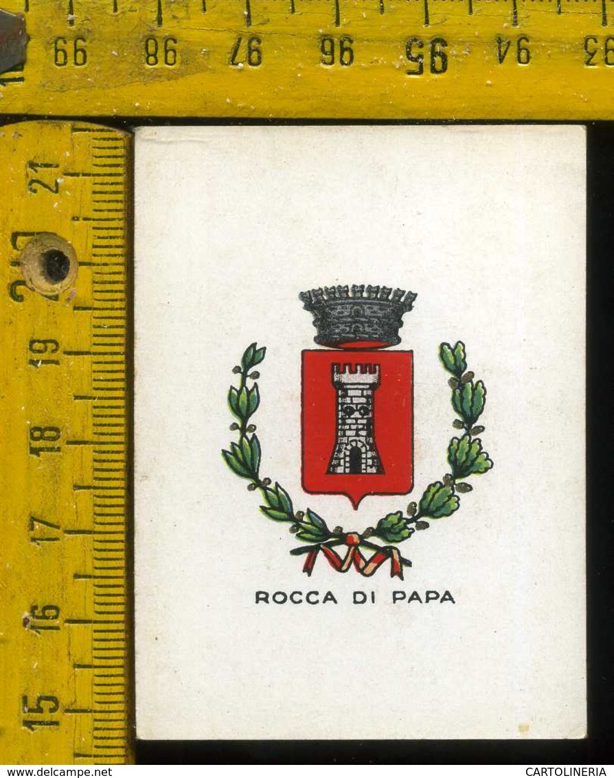 Figurina Brioschi Araldica Stemmi Città Italiane Serie 5 N° 77 C  Rocca Di Papa - Altri & Non Classificati