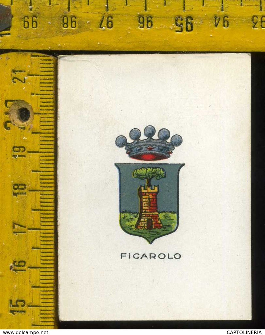 Figurina Brioschi Araldica Stemmi Città Italiane Serie 5 N° 81 D  Ficarolo - Altri & Non Classificati