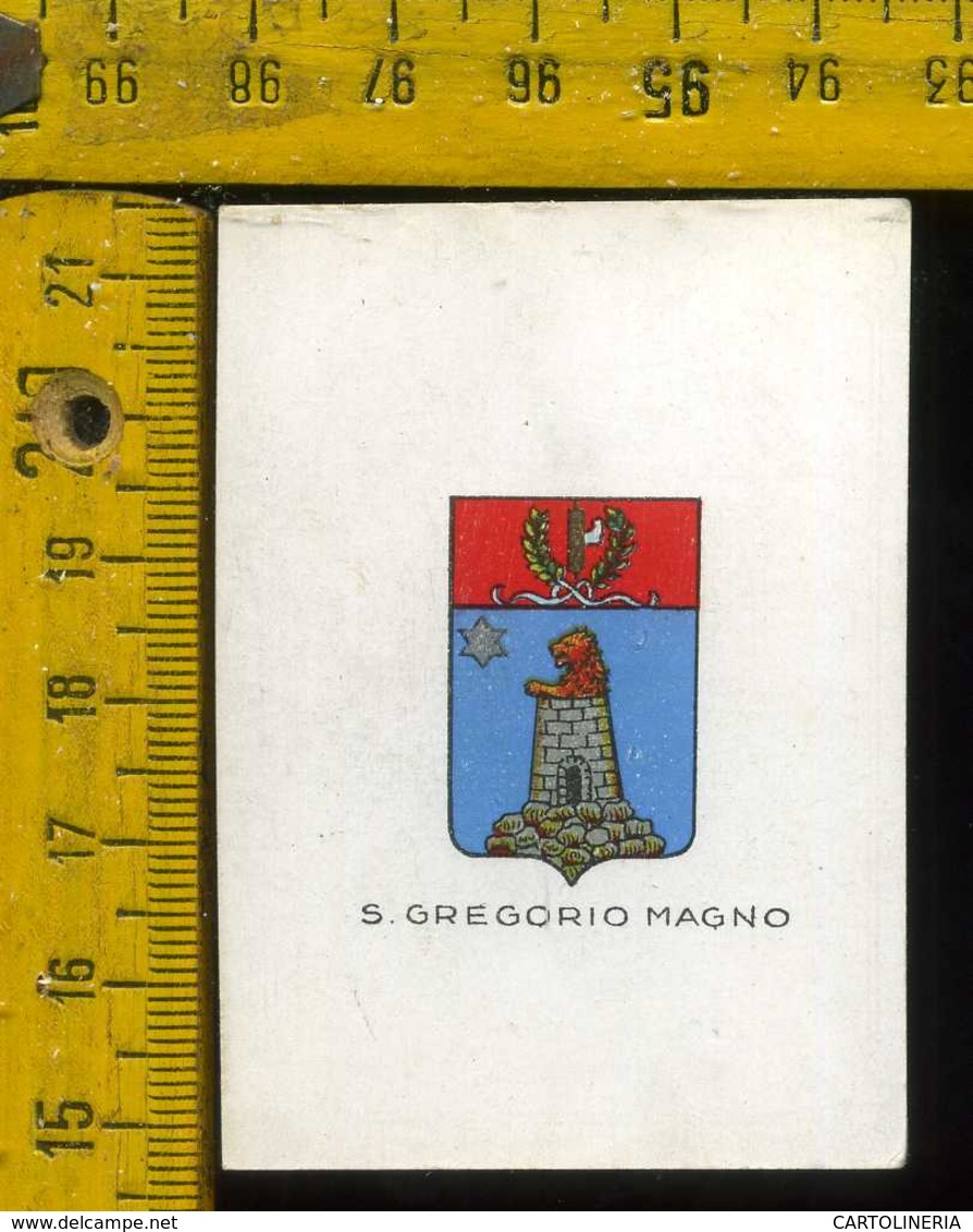 Figurina Brioschi Araldica Stemmi Città Italiane Serie 5 N° 92 A  S. Gregorio Magno - Altri & Non Classificati