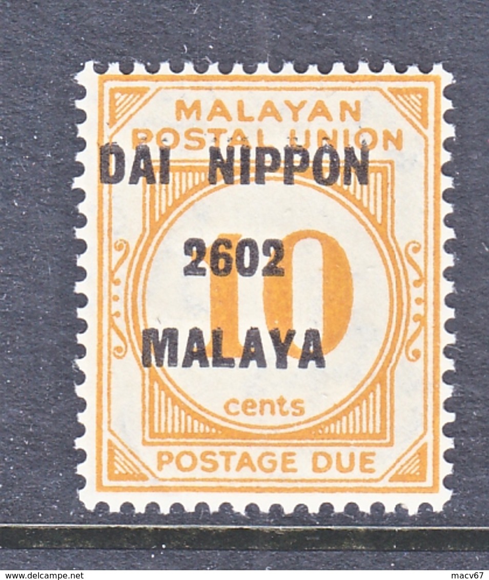 JAPANESE  OCCUP.  MALAYA  N J 12    ** - Ocupacion Japonesa