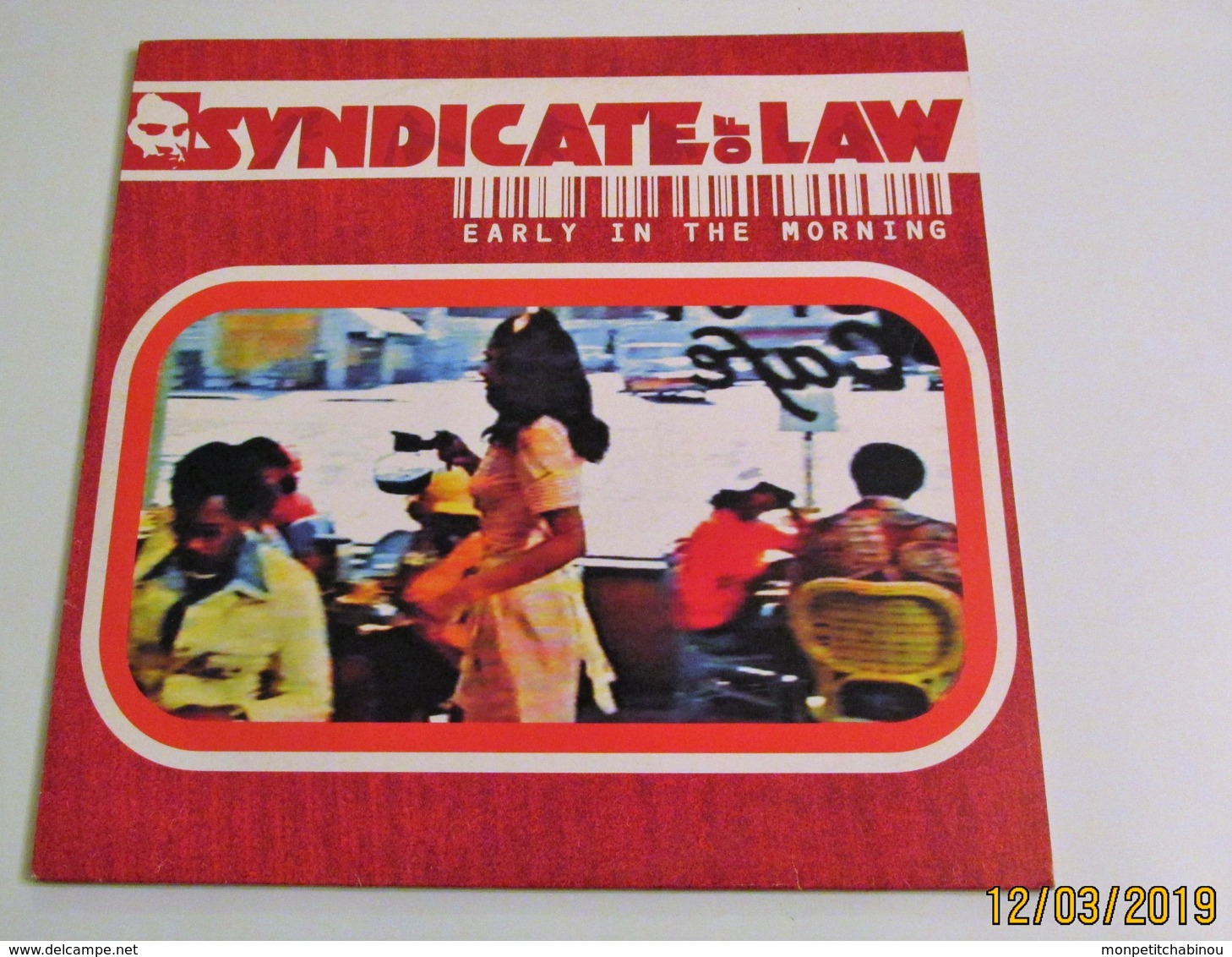 Maxi 33T SYNDICATE OF LAW : Early In The Morning - Dance, Techno En House