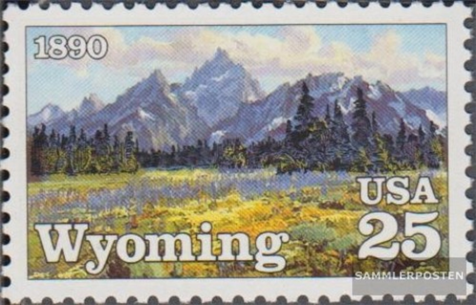 USA 2078 (completa Edizione) MNH 1990 100 Anni Wyoming - Unused Stamps