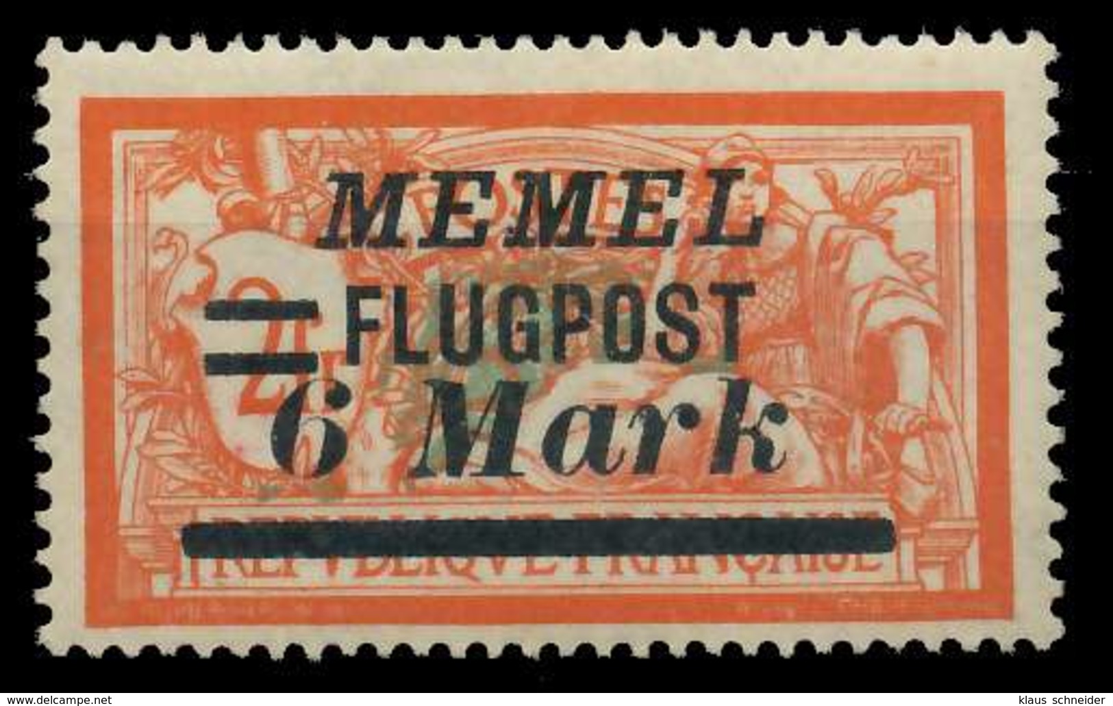 MEMEL 1922 Nr 106 Ungebraucht X88660E - Memelgebiet 1923