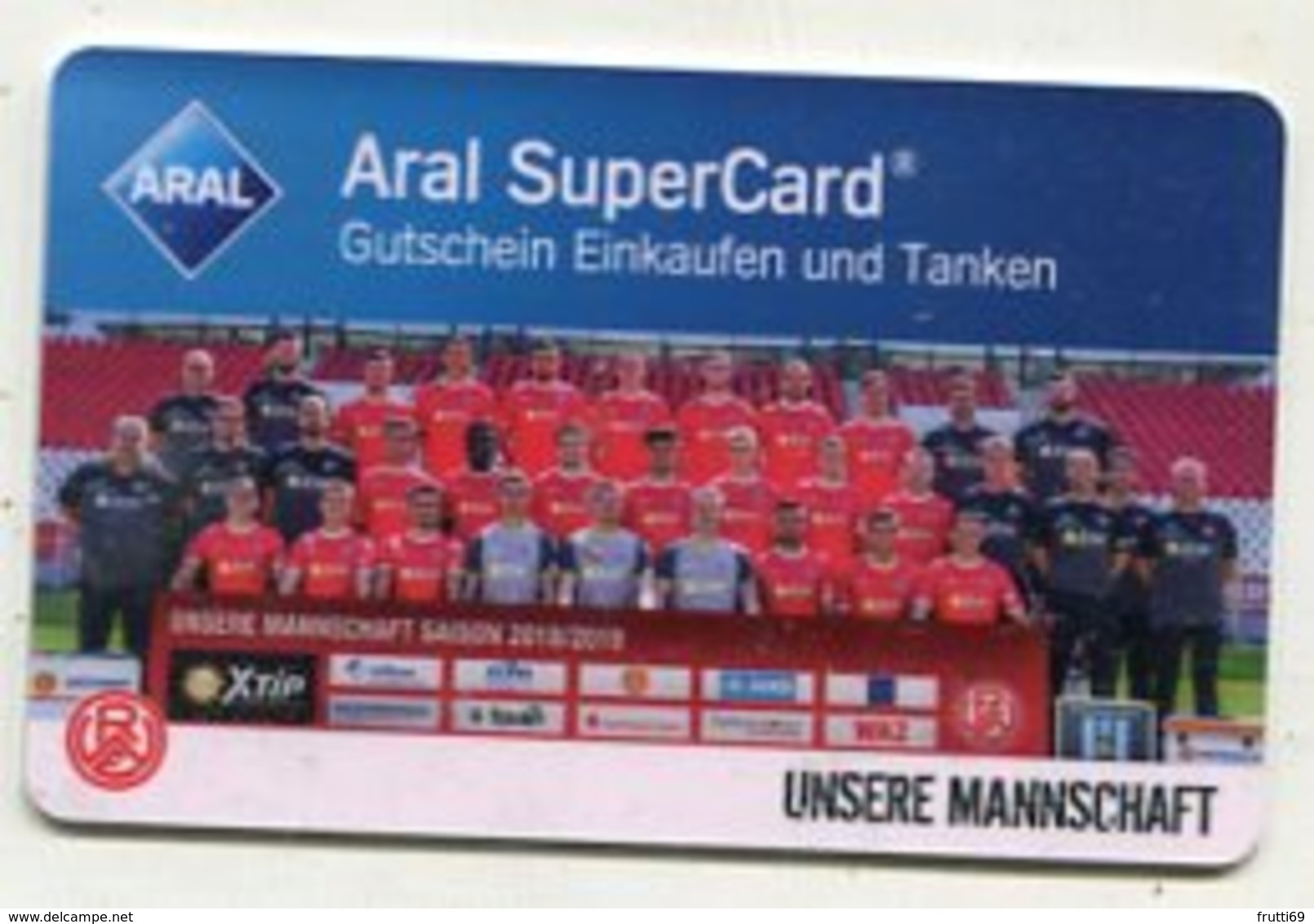 GC 00211 ARAL SuperCard - Rot Weiss Essen - Team - Cartes Cadeaux