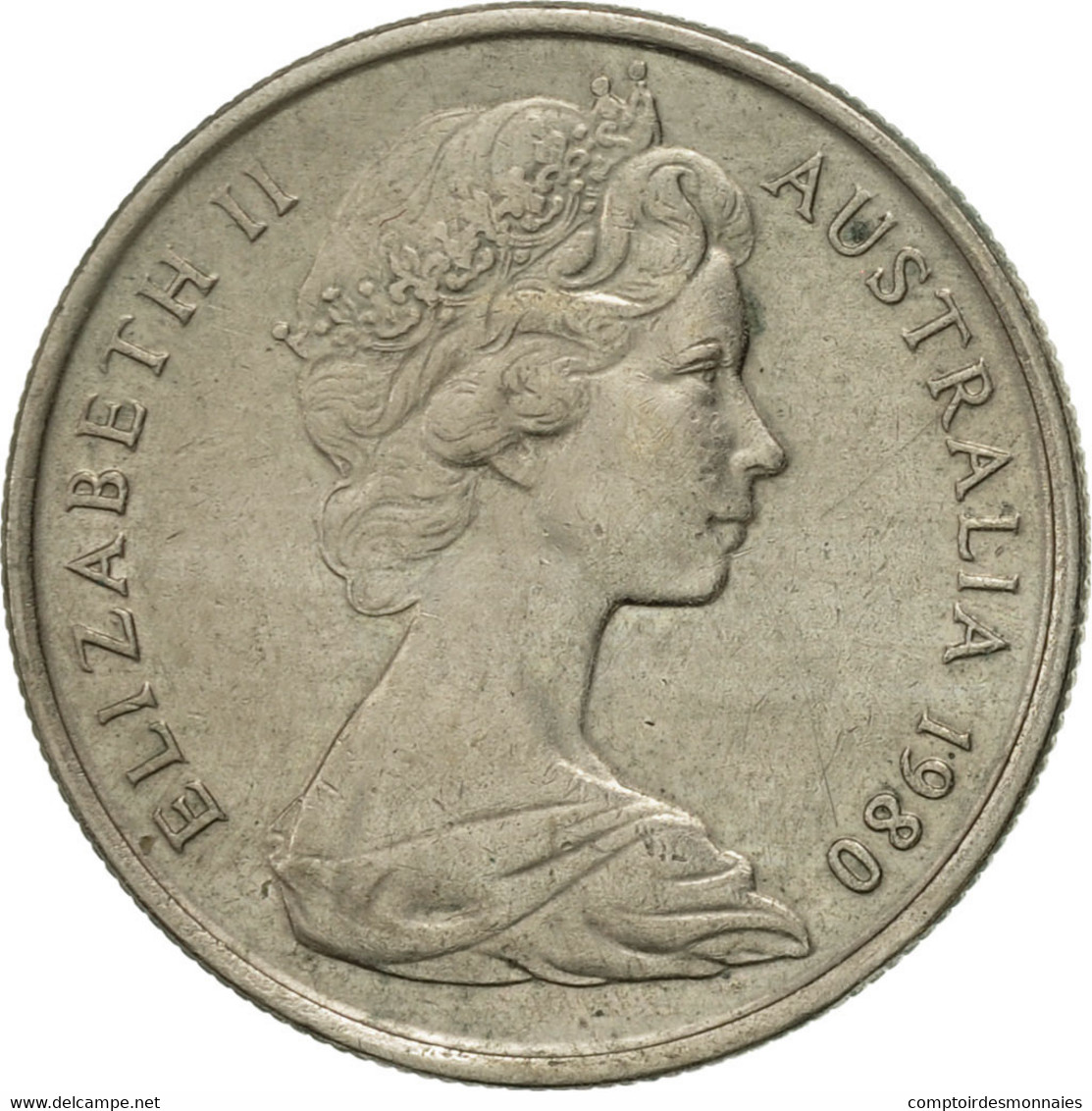 Monnaie, Australie, Elizabeth II, 5 Cents, 1980, SUP, Copper-nickel, KM:64 - 5 Cents