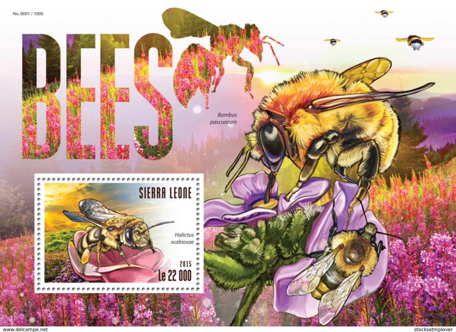 Sierra Leone 2015 Fauna  Bees - Sierra Leone (1961-...)