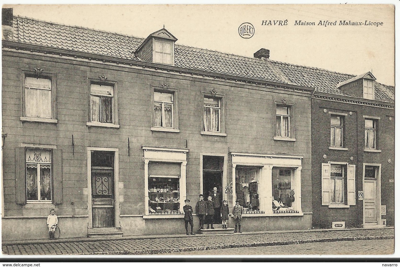 Havré - Maison Alfred Mahaux-Licope (magasin De L'éditeur De La Carte) - Mons - Mons