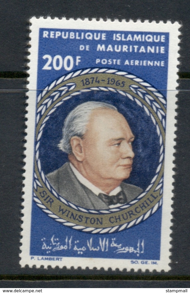 Mauritania 1965 Winston Churchill MLH - Mauritania (1960-...)