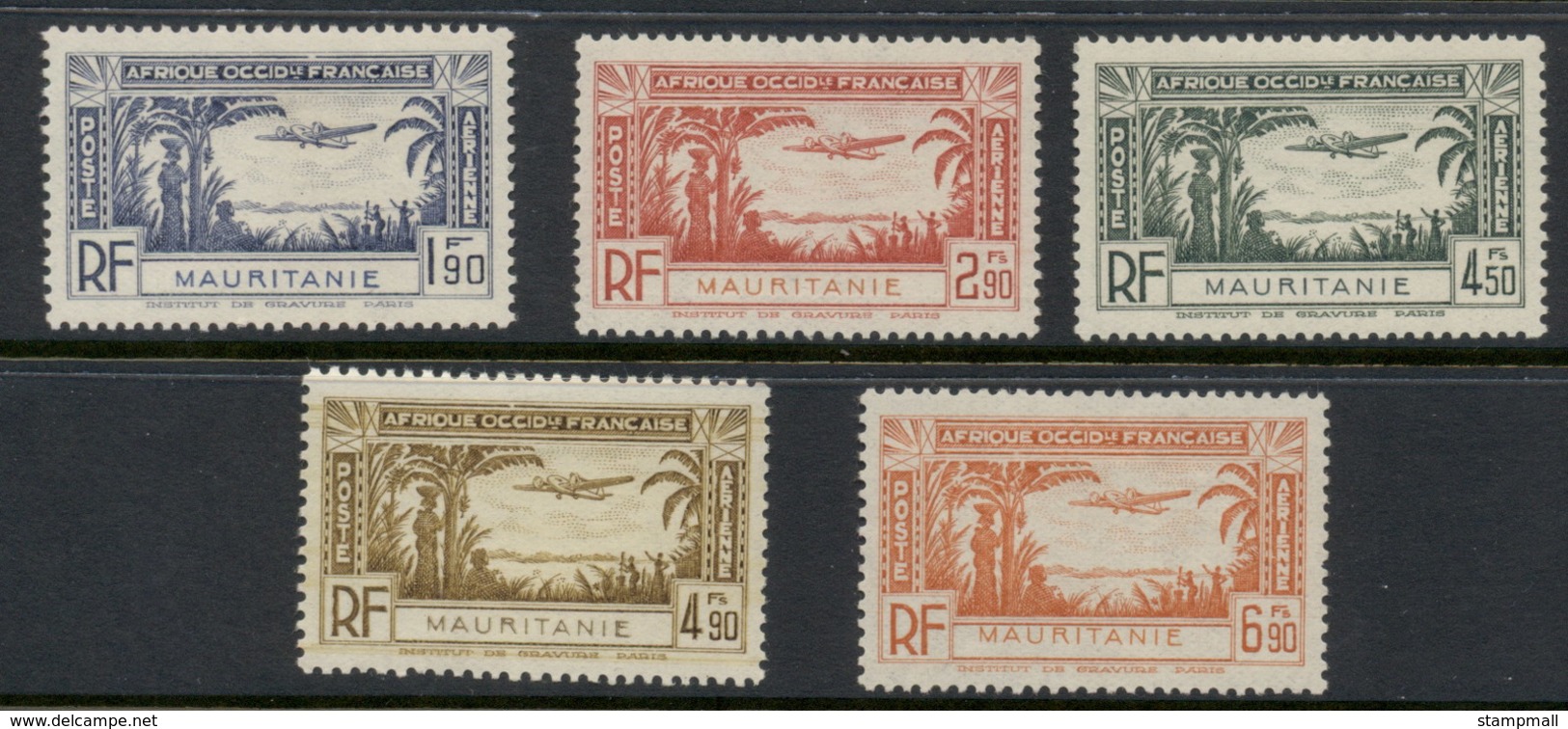 Mauritania 1940 Airmail MLH - Unused Stamps