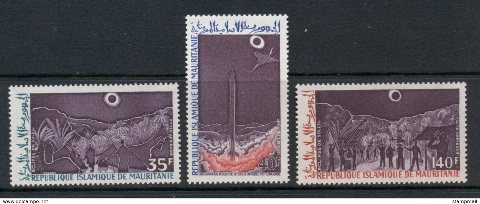 Mauritania 1973 Solar Eclipse MLH - Mauritania (1960-...)