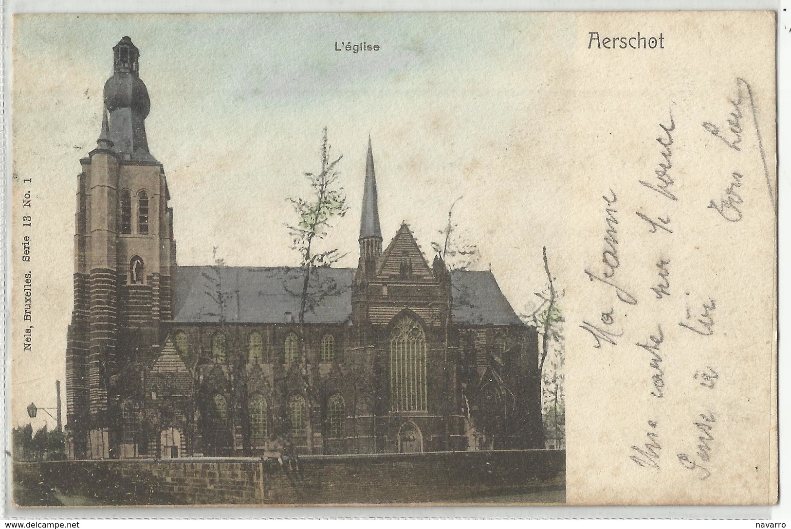 AERSCHOT L'Eglise 1903 (Nels Kleur) - Aarschot