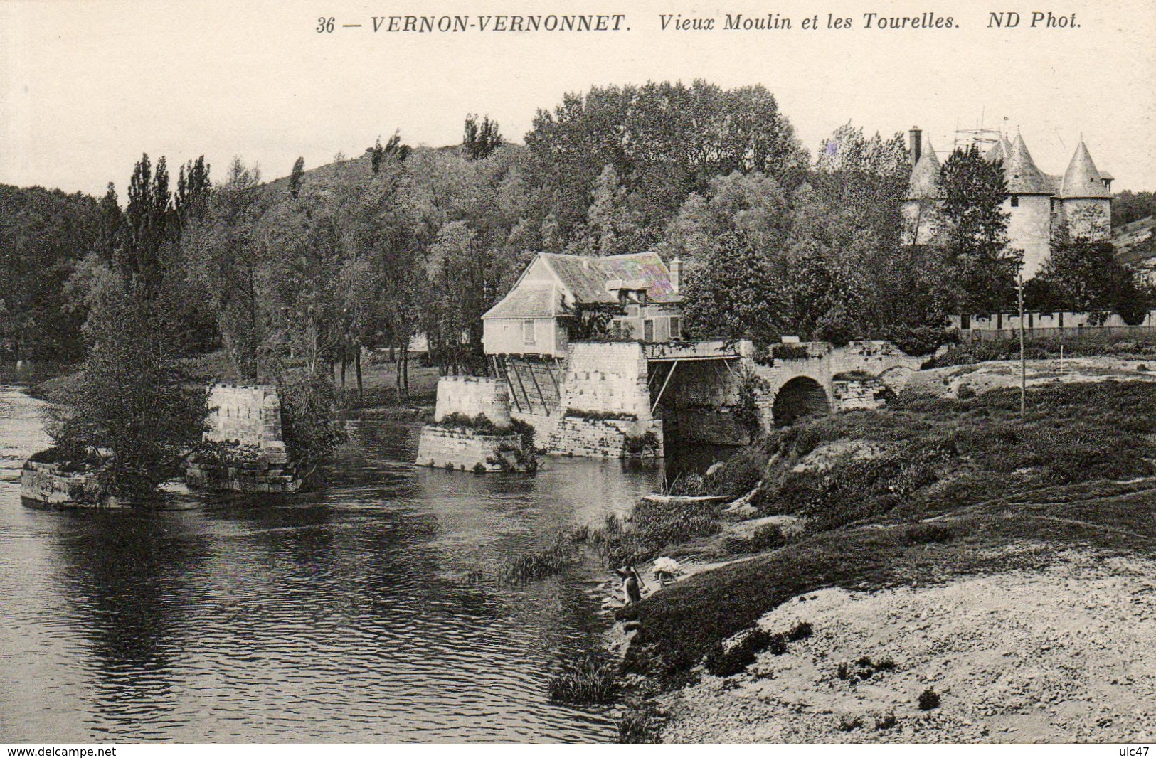 - 27 - VERNON-VERNONNET (Eure) - Vieux Moulin Et Les Tourelles - - Vernon