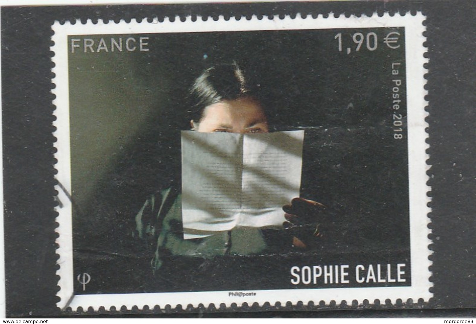 FRANCE 2018 SOPHIE CALLE OBLITERE - Oblitérés