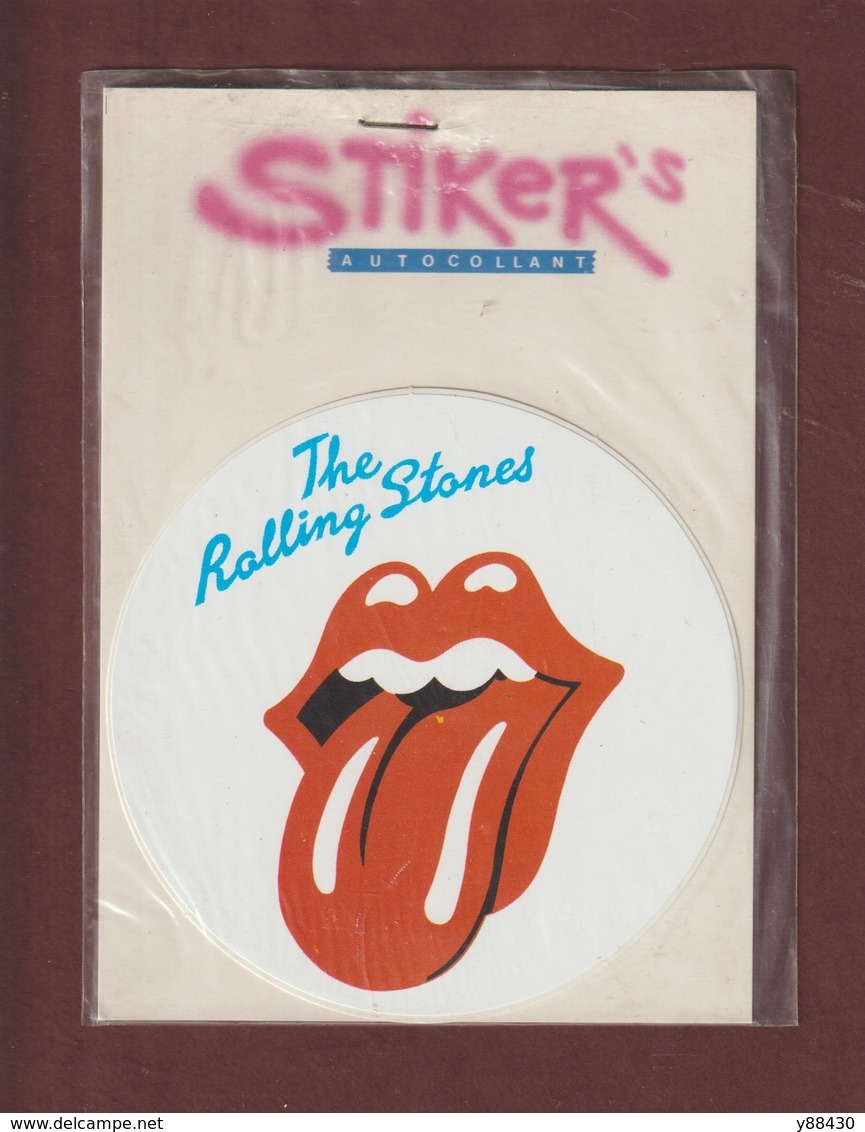 Autocollant - Stiker's  Sous Blister Dans Sa Pochette Fermée  - THE ROLLING STONES - - Aufkleber